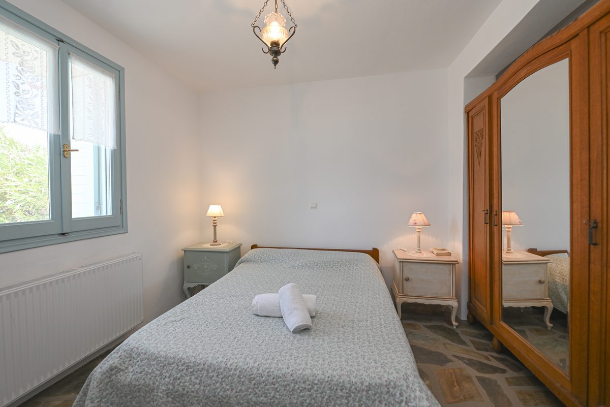 Doppelzimmer im Astraea Ferienhaus, Tinos